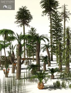 RPC Volume 6: Mesozoic Plants and Trees for Daz Studio and Vue