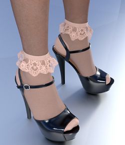 Platform Sandals & Socks For G3F