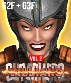 SuperHero Villians for G2F &G3F Volume 2