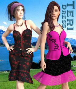 Teri Dress for Genesis3Female