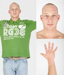 Dominik: Nude Male Full Figure Photo References