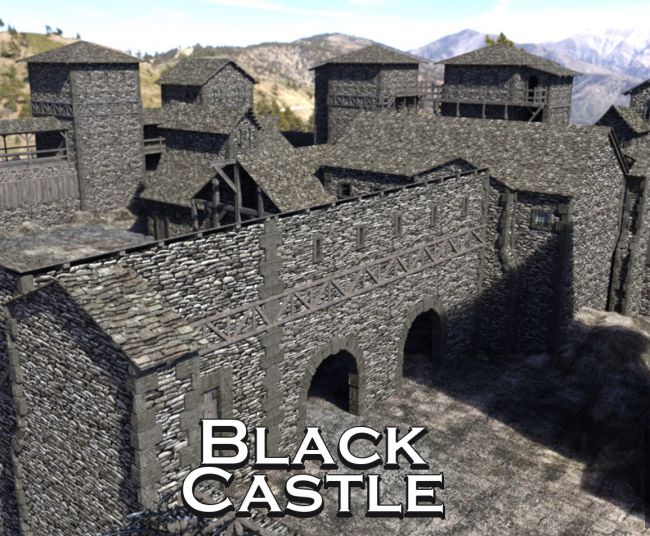 Click here to see preview images for "Black Castle for DS Iray" Black Castle for DS Iray