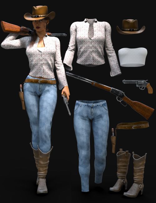 Cowgirl 2024 modern outfit