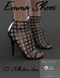 Emma Shoes for Genesis 3 Female(s)