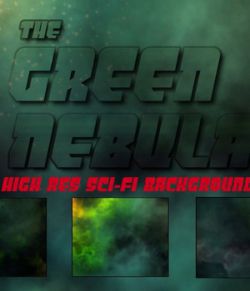 GREEN NEBULA BACKGROUNDS