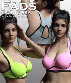 Fads Sports Bra for Genesis 3 Female