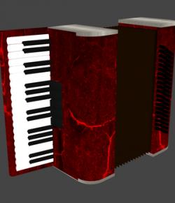 LA Accordion MorphProp for DAZ Studio