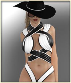 Faxhion- X-Fashion Strappy Bodysuit 2