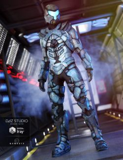 Space Merc Outfit for Genesis 3 Male(s)