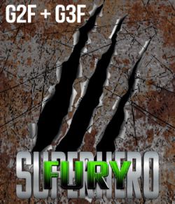 SuperHero Fury for G2F &G3F Volume 1