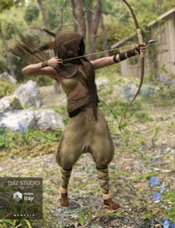 Hood Huntress Collection for Genesis 3 Female(s)