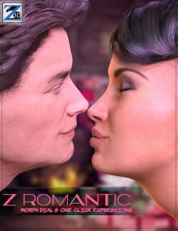 Z Romantic- Dialable & One-Click Expressions for Genesis 3 Male(s) & Female(s)