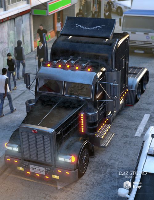 Click here to see preview images for "Big Bill Truck Iray" Big Bill Truck Iray