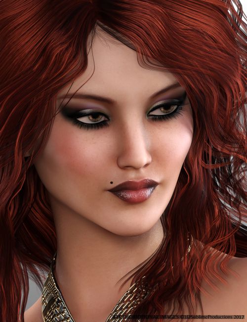 3DS Adalline G3F | Characters for Poser and Daz Studio