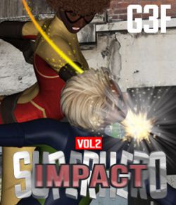 SuperHero Impact for G3F Volume 2