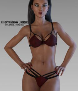 X-Sexy Fashion Lingerie for Genesis 3 Female(s)