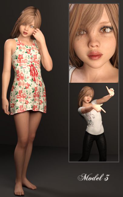 Alt Tween Julie 3d Models For Daz Studio And Poser