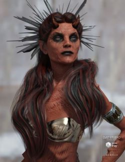 Reyna Hair for Genesis 3 Female(s)