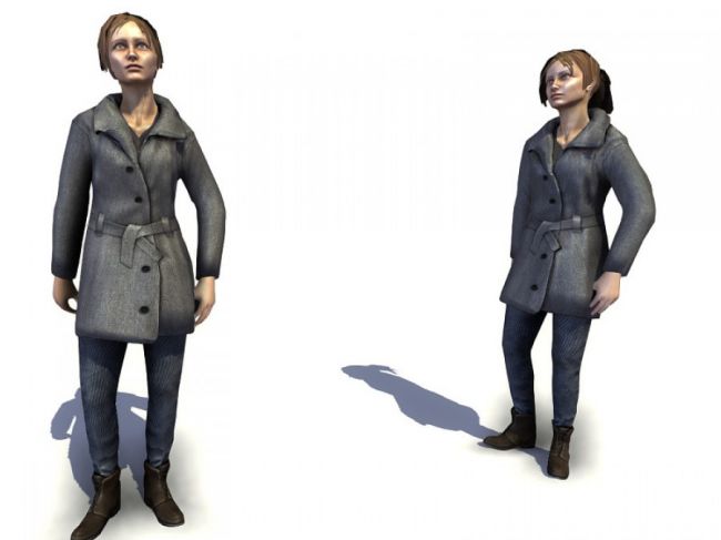 Civilian Female - Extended License | 3d Models for Daz Studio and Poser