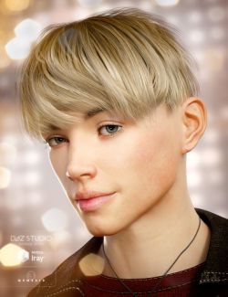 Bowl Cut Hair for Genesis 3 Male(s)