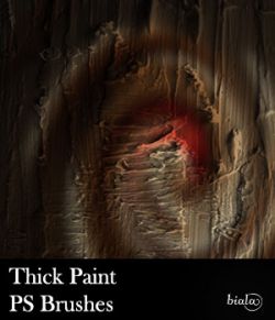 Thick Paint PS Brushes