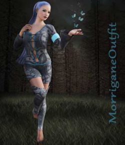 Morrigane Outfit for Genesis 3 Female/V7