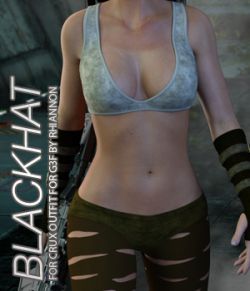 BLACKHAT:FUTURISTIC - Hyper Outfit for Genesis 3 Females