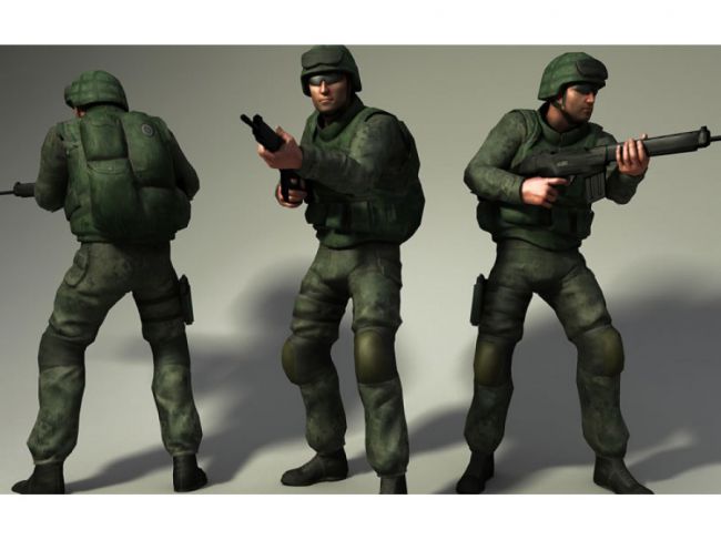 Marine Soldier - Extended License | 3d Models for Daz Studio and Poser