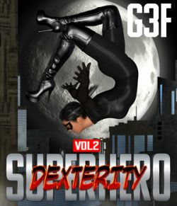 SuperHero Dexterity for G3F Volume 2