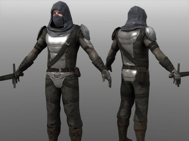 Thief - Extended License | Stand Alone Figures for Poser and Daz Studio