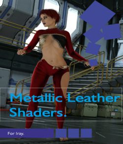 Metallic Leather Iray Shaders