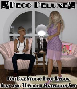 Deco Deluxe for Daz Studio Deco Redux