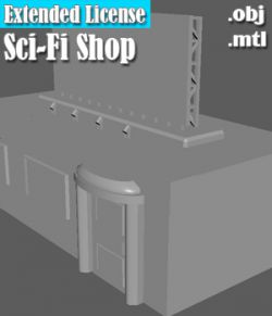 Sci-fi Shop - Extended License