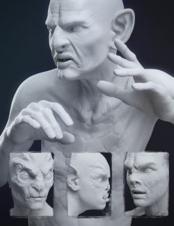 Fantasy Creature Creator HD Morph Pack for Genesis 3 Male