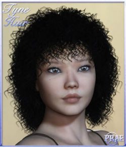 Prae-Tyne Hair for Poser