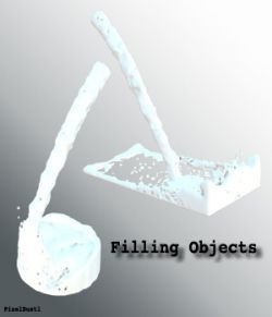 Filling Objects - Fluid Simulation