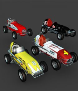 MIDGET RACE CAR BUNDLE-EXTENDED LICENSE