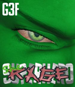 SuperHero She-Rage for G3F Volume 1