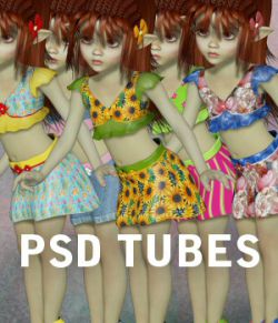 PSD TUBES Spring Fairy