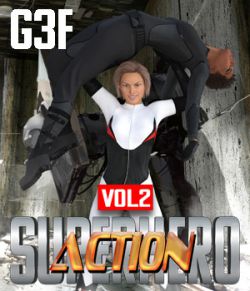 SuperHero Action for G3F Volume 2