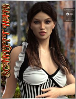 Scarlett Hair for Genesis 3 Female(s)