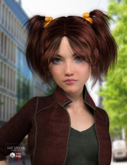 Yumi Hair for Genesis 3 Female(s)