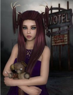 Fawna Hair for Genesis 3 Female(s)