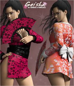 Geisha for Genesis 3 Females