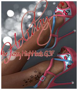 Holiday Sassy Heels G3F