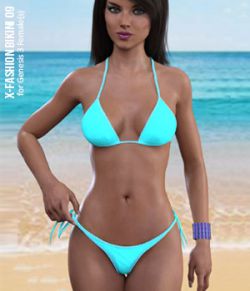 Fashion Bikini 09 for Genesis 3 Females