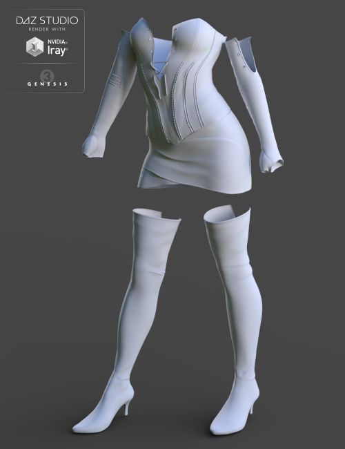 VMP Outfit for Genesis 3 Female(s) | 3d Models for Daz Studio and Poser