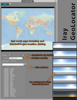 Iray GeoLocator