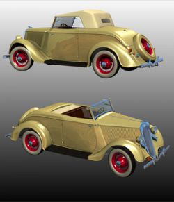 FORD 1934 V8 ROADSTER - Extended License