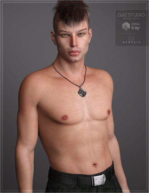 Ronnie for Genesis 3 Male | 3D models for Daz Studio and Poser